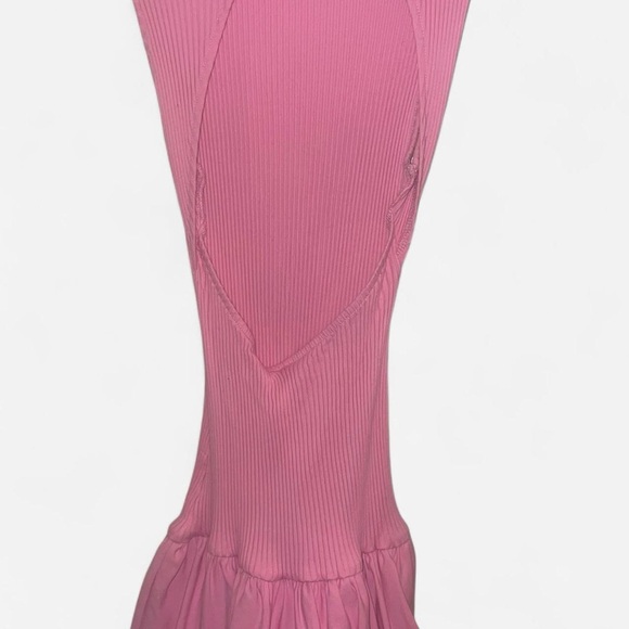 Zara Ribbed Pink Top - Picture 3 of 4
